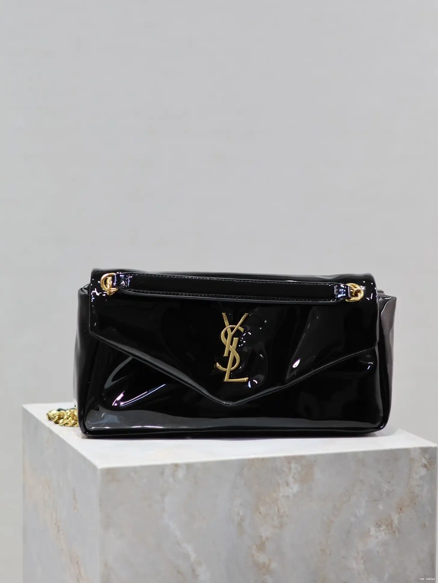 Repzbay REP LAMBSKIN CALYPSO PLUNGED IN YSL 0615